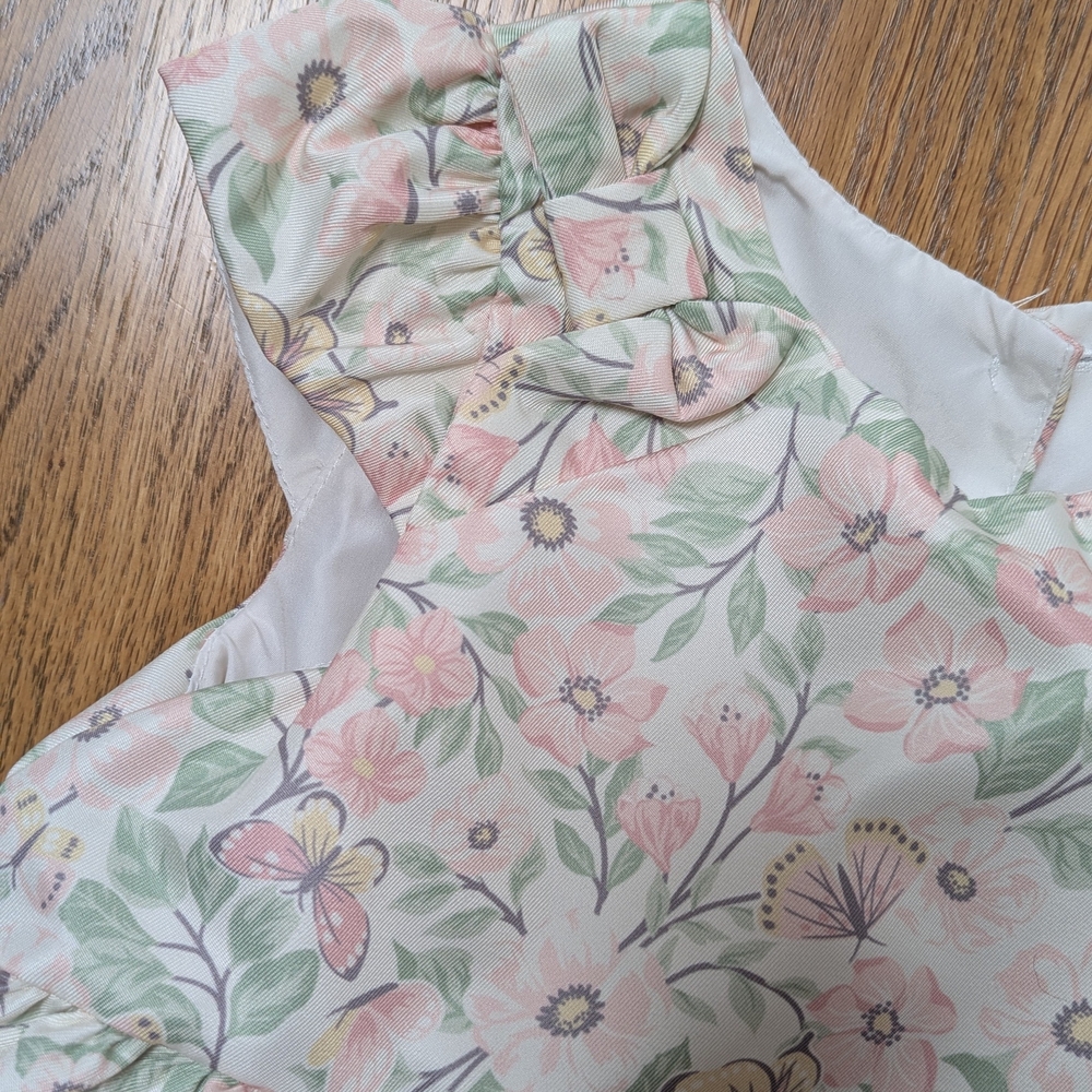 Floral Print Kids Dress